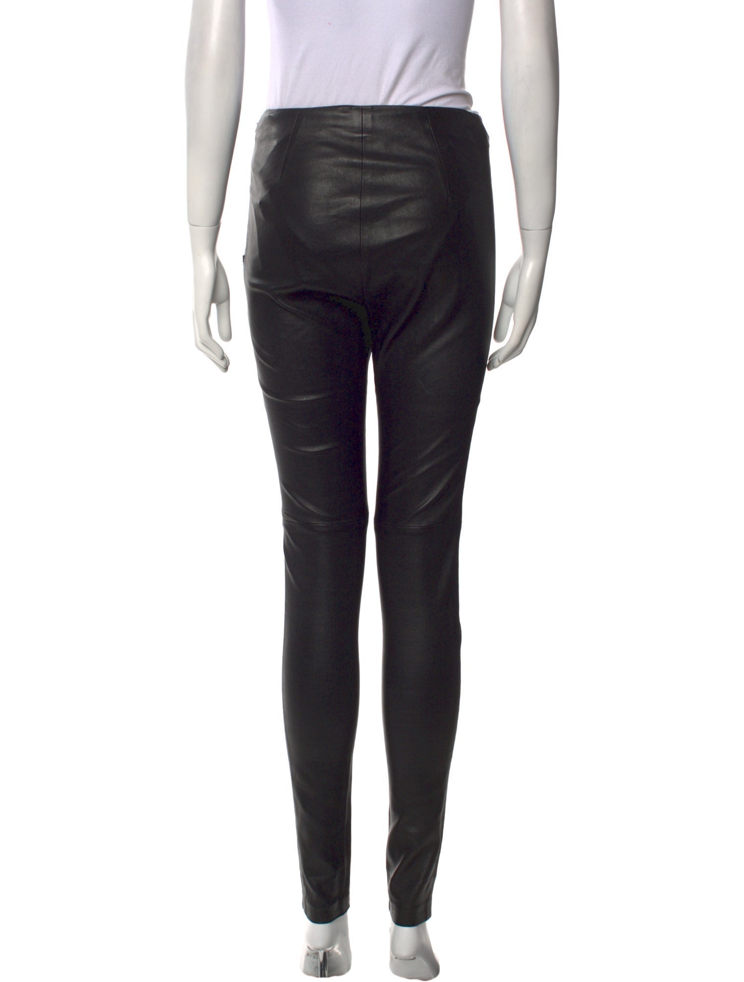 Christian Dior Lamb Leather Skinny Leg Pants