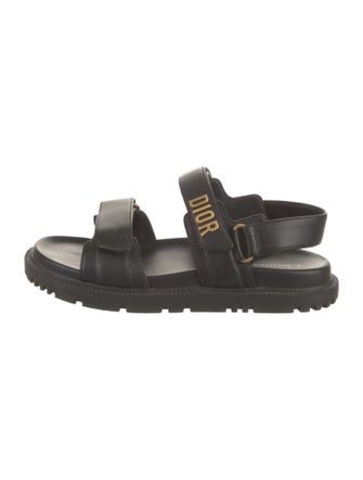 Christian Dior Leather Slides
