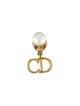 Christian Dior Faux Pearl Tribales Single Earring