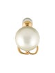 Christian Dior Faux Pearl Tribales Single Earring