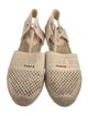 Christian Dior Tassel Accents Espadrilles