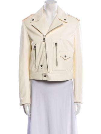 Christian Dior Leather Biker Jacket