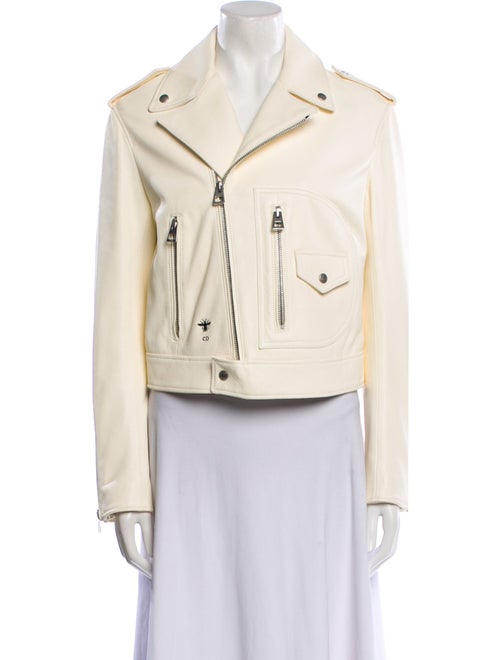 Christian Dior Leather Biker Jacket