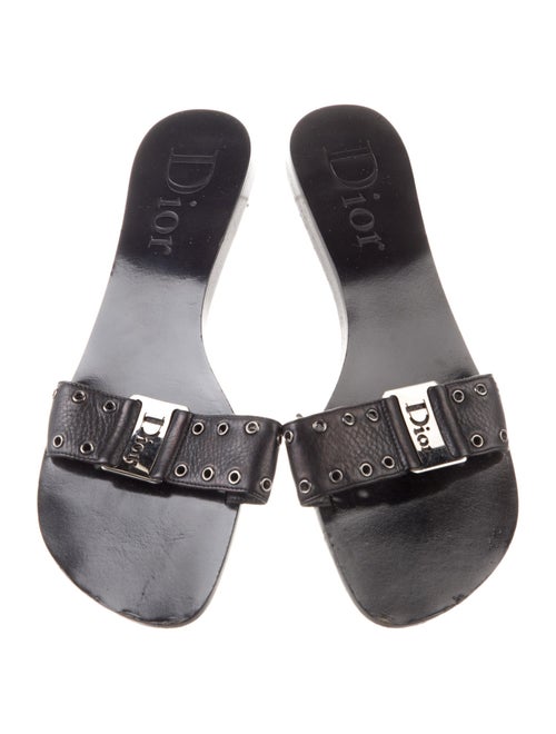 Christian Dior Leather Slides