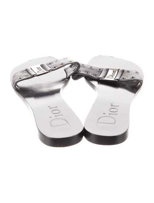 Christian Dior Leather Slides
