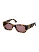 Christian Dior Wayfarer Tinted Sunglasses