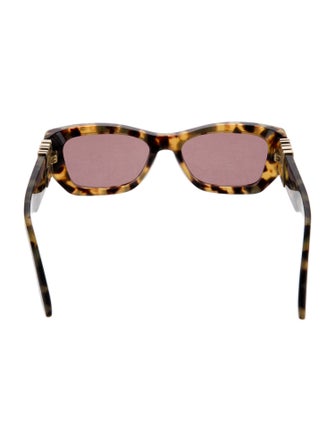 Christian Dior Wayfarer Tinted Sunglasses