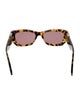 Christian Dior Wayfarer Tinted Sunglasses
