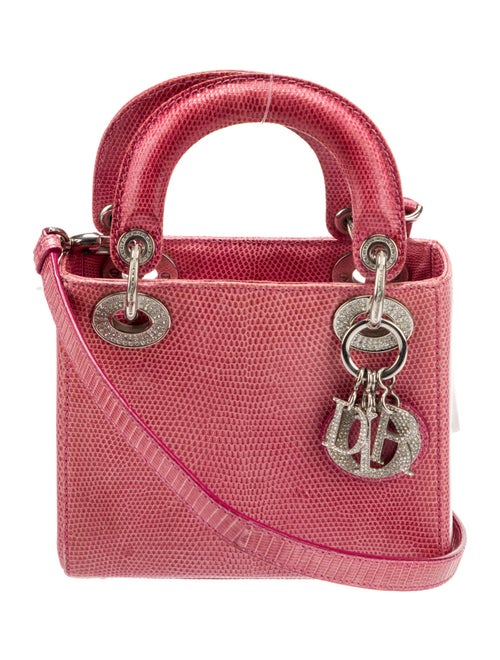 Christian Dior Lizard Lady Dior Mini