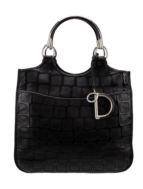 Christian Dior Leather 61 Tote