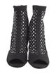 Christian Dior Satin Crystal Embellishments Sock Boots