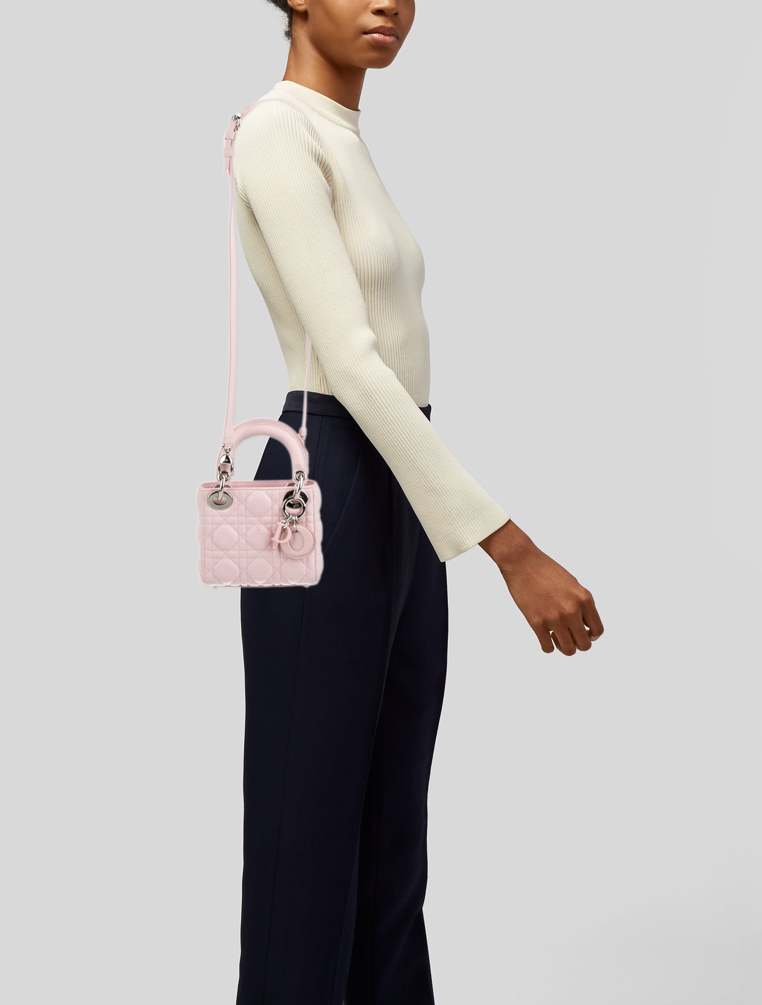 Christian Dior Cannage Lady Dior Micro