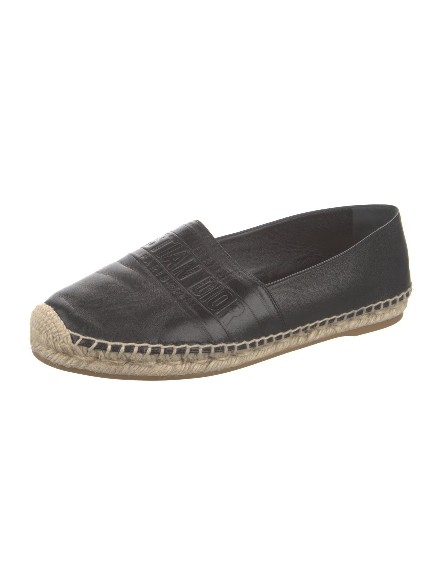 Christian Dior Leather Espadrilles