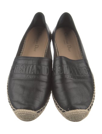 Christian Dior Leather Espadrilles