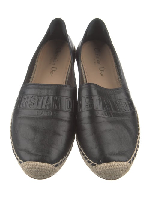 Christian Dior Leather Espadrilles