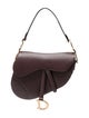Christian Dior Leather Saddle