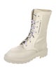 Christian Dior Leather Combat Boots