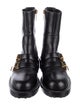 Christian Dior Leather Combat Boots