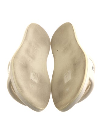 Christian Dior Leather Printed Slides