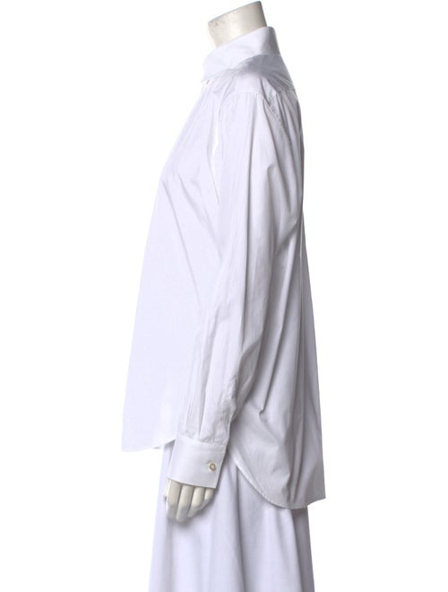 Christian Dior Long Sleeve Button-Up Top