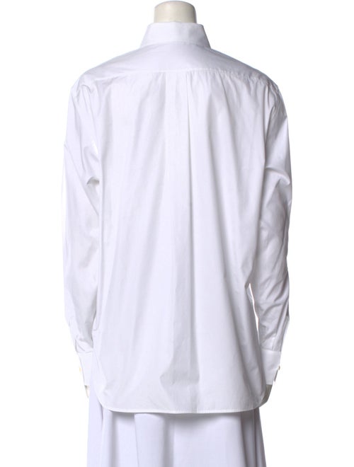 Christian Dior Long Sleeve Button-Up Top