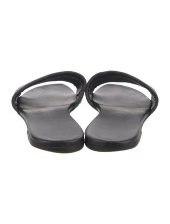 Christian Dior Canvas Printed Slides