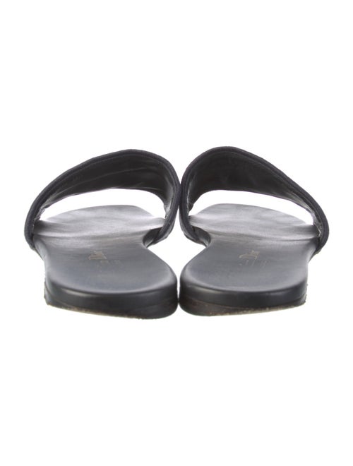 Christian Dior Canvas Printed Slides