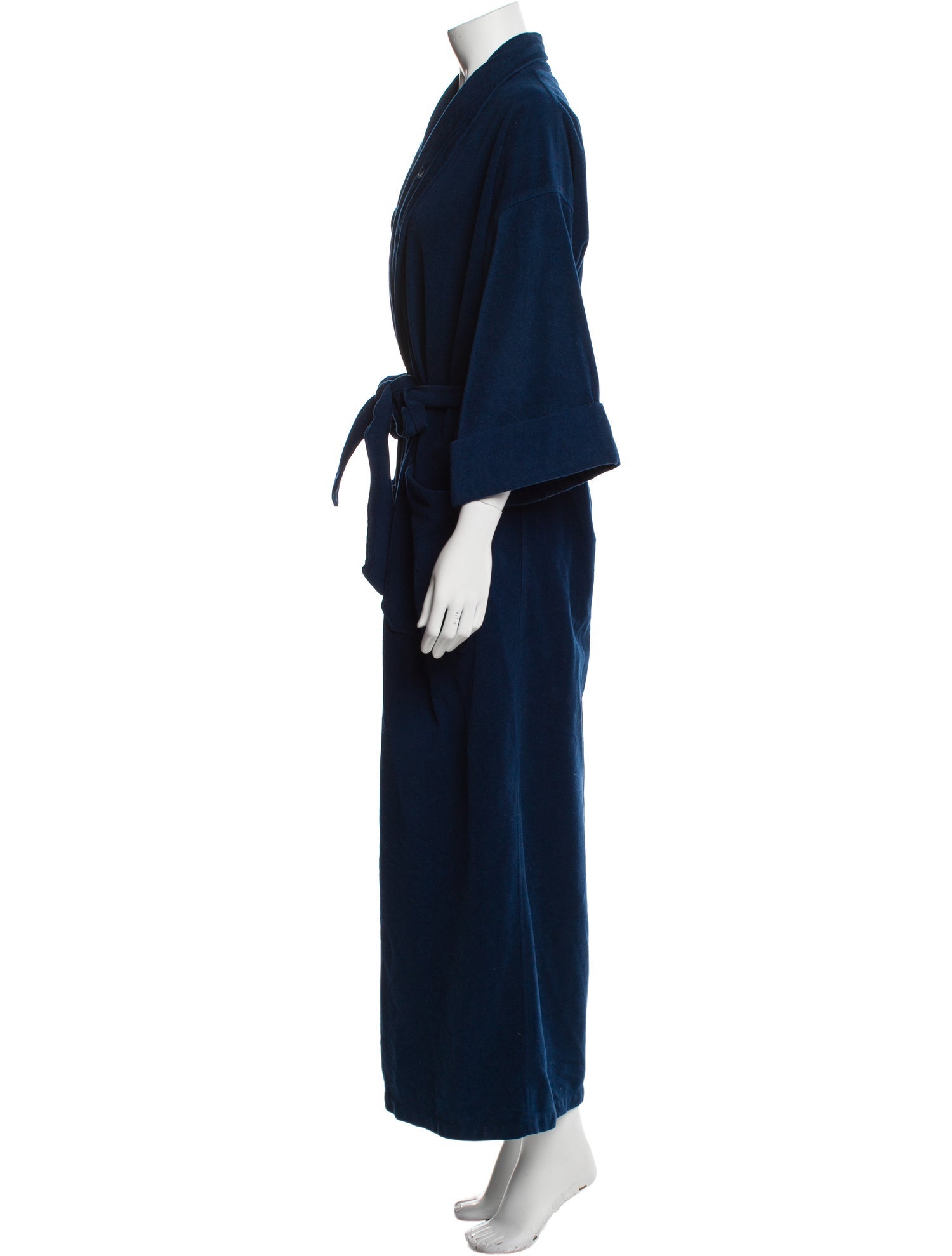 Christian Dior Vintage Embroidered Accent Robe