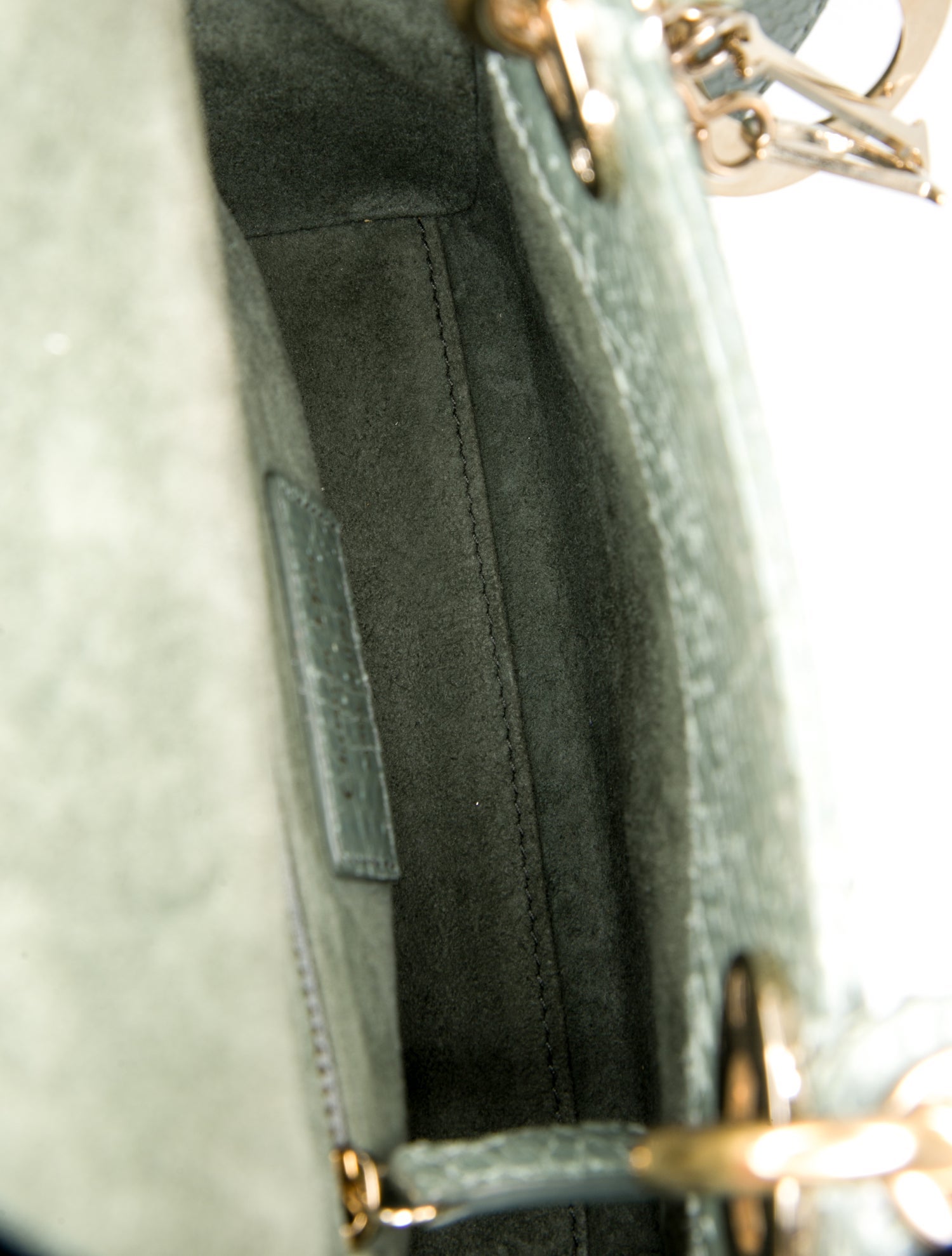 Christian Dior Python Lady Dior Mini