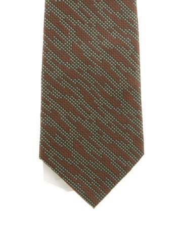 Christian Dior Ties Silk Pattern Tie