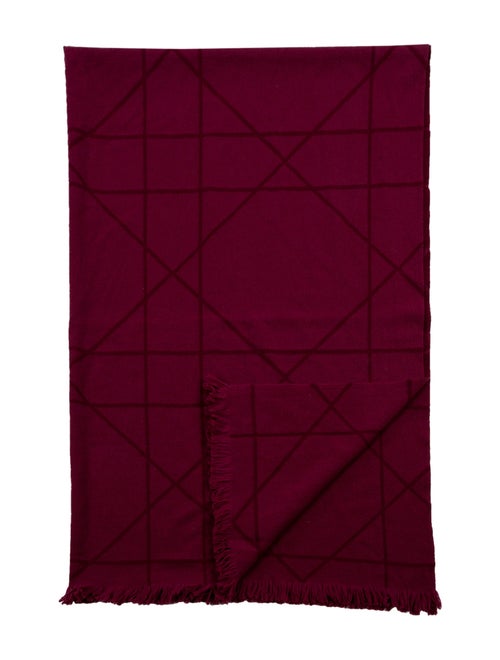 Christian Dior Cannage Throw Blanket