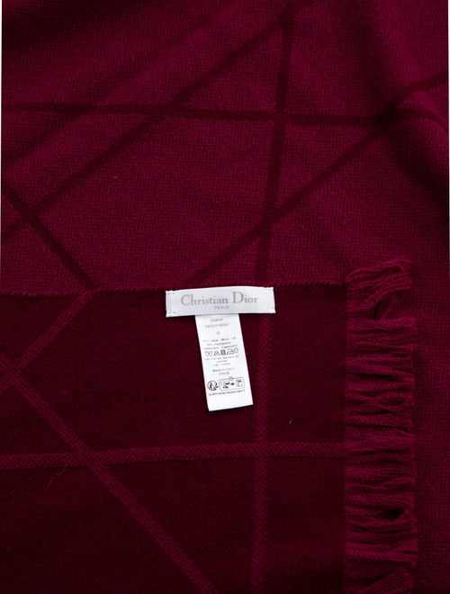 Christian Dior Cannage Throw Blanket