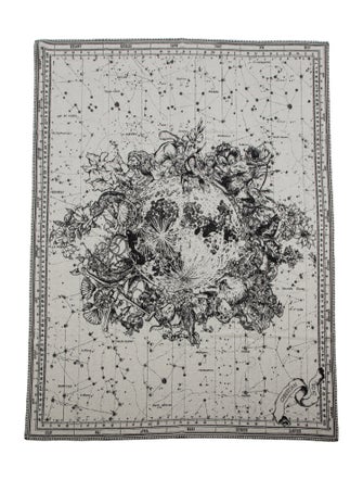 Christian Dior Cashmere Zodiac Throw Blanket