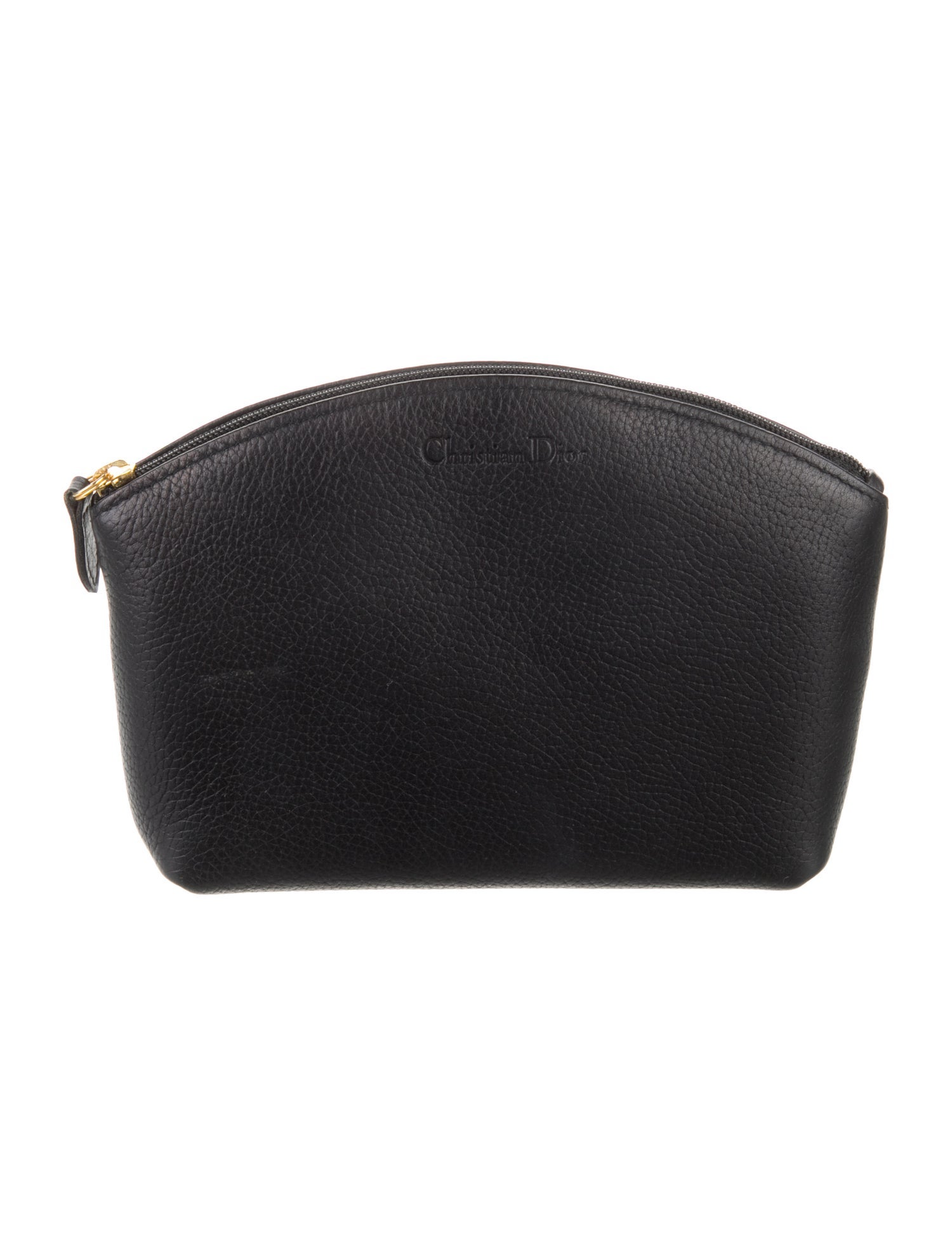 Christian Dior Leather Cosmetic Bag