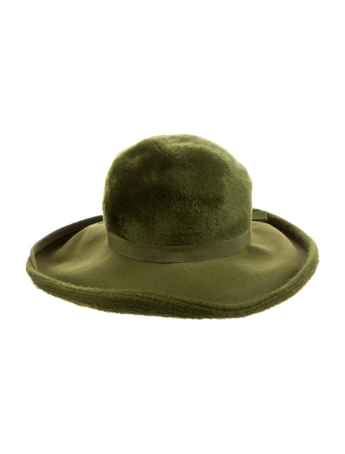 Christian Dior 1960's Felt Sun Hat