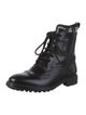 Christian Dior Leather Combat Boots