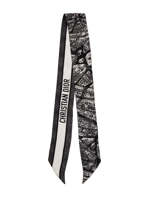 Christian Dior Silk Printed Bandeau