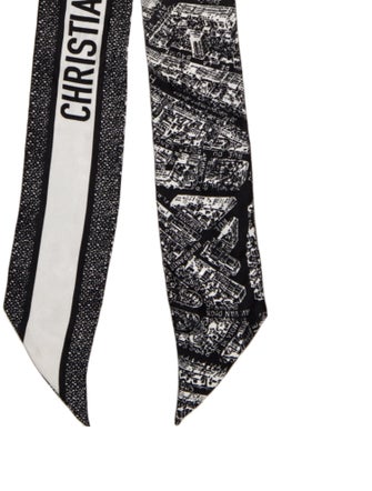 Christian Dior Silk Printed Bandeau