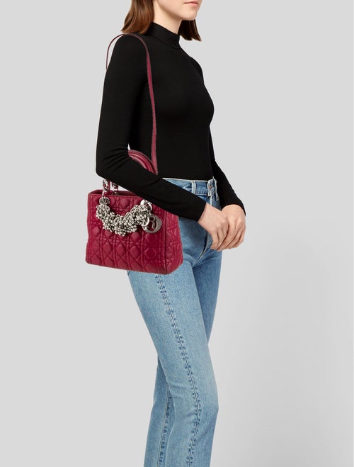 Christian Dior Cannage Lady Dior Medium