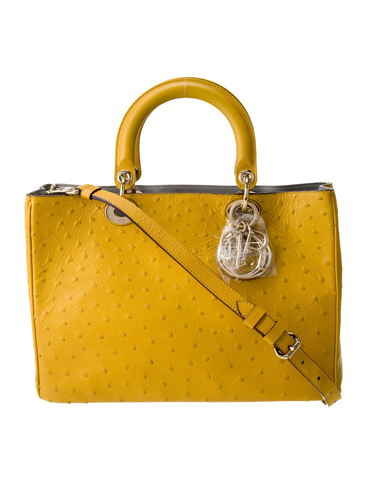 Christian Dior Ostrich Diorissimo