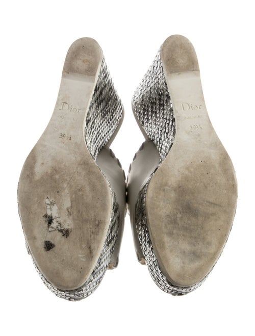 Christian Dior Leather Slides