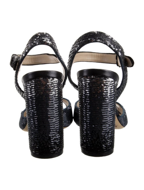Christian Dior Sequins Sequin Embellishments Sandals