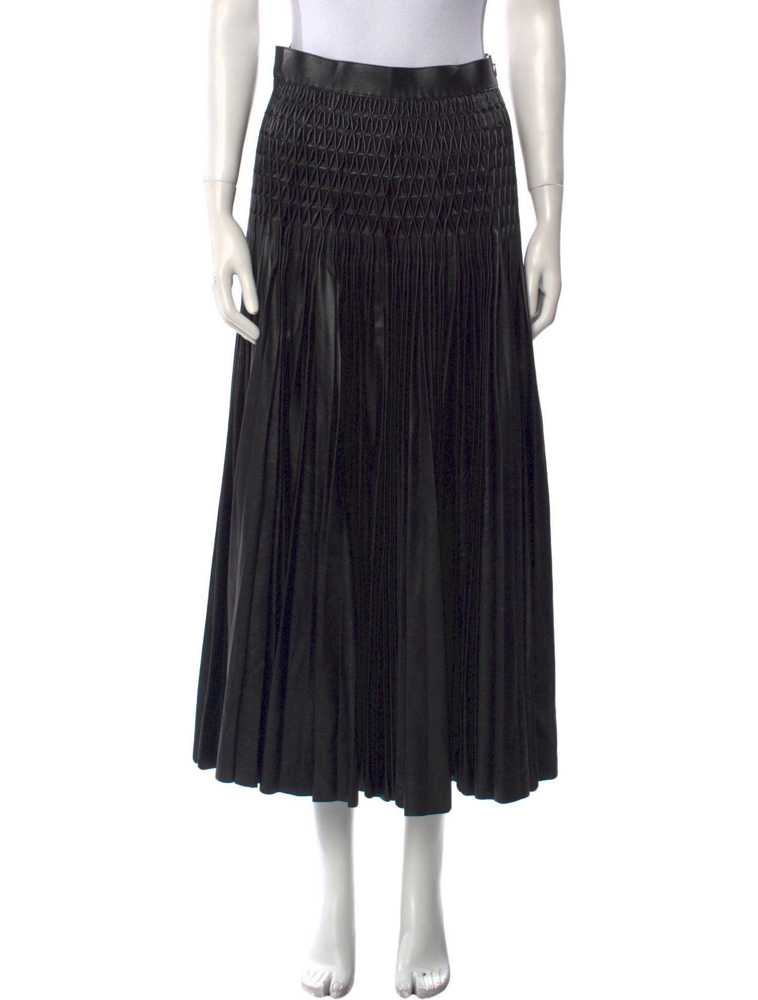 Christian Dior Lambskin Midi Length Skirt