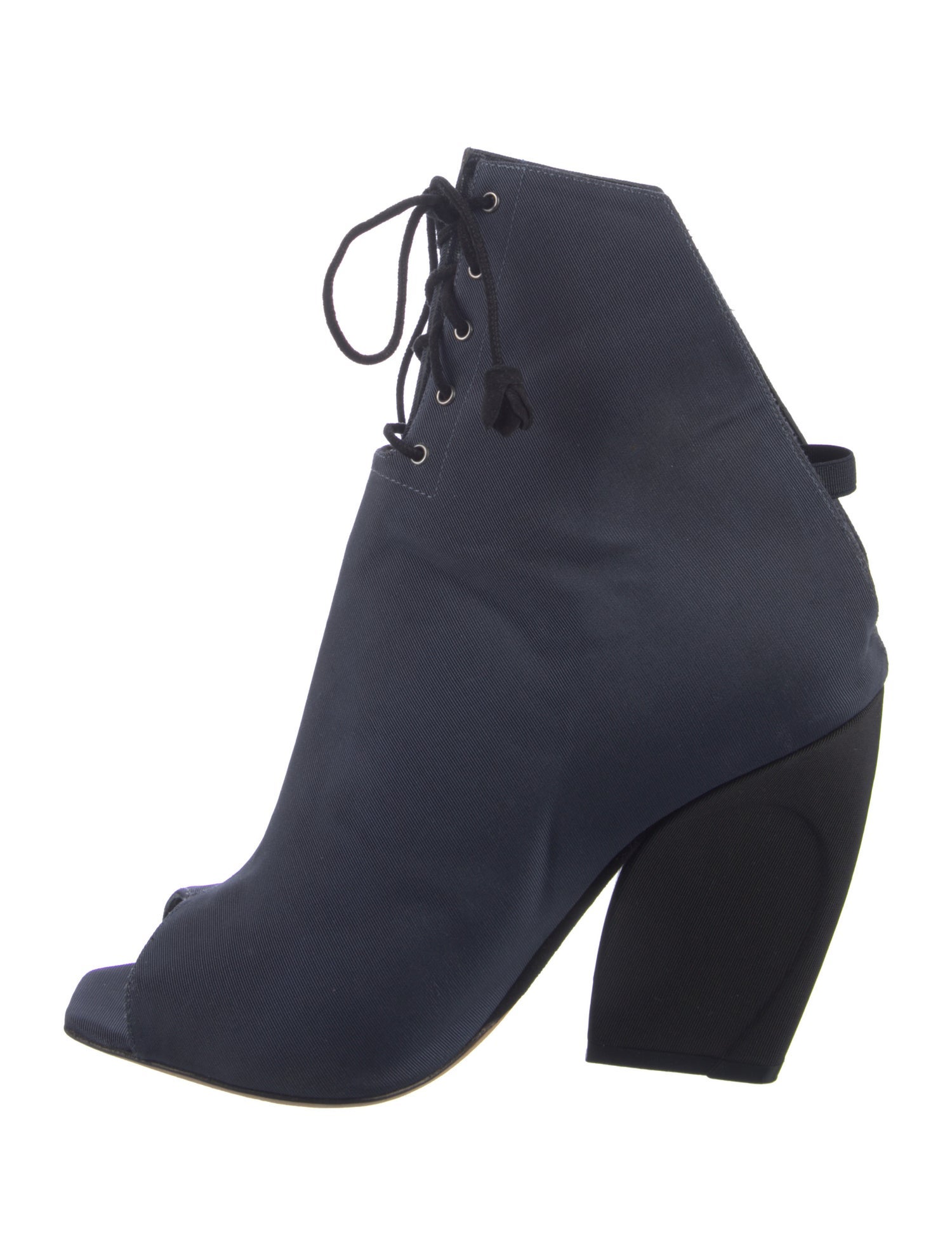 Christian Dior Tassel Accents Lace-Up Boots