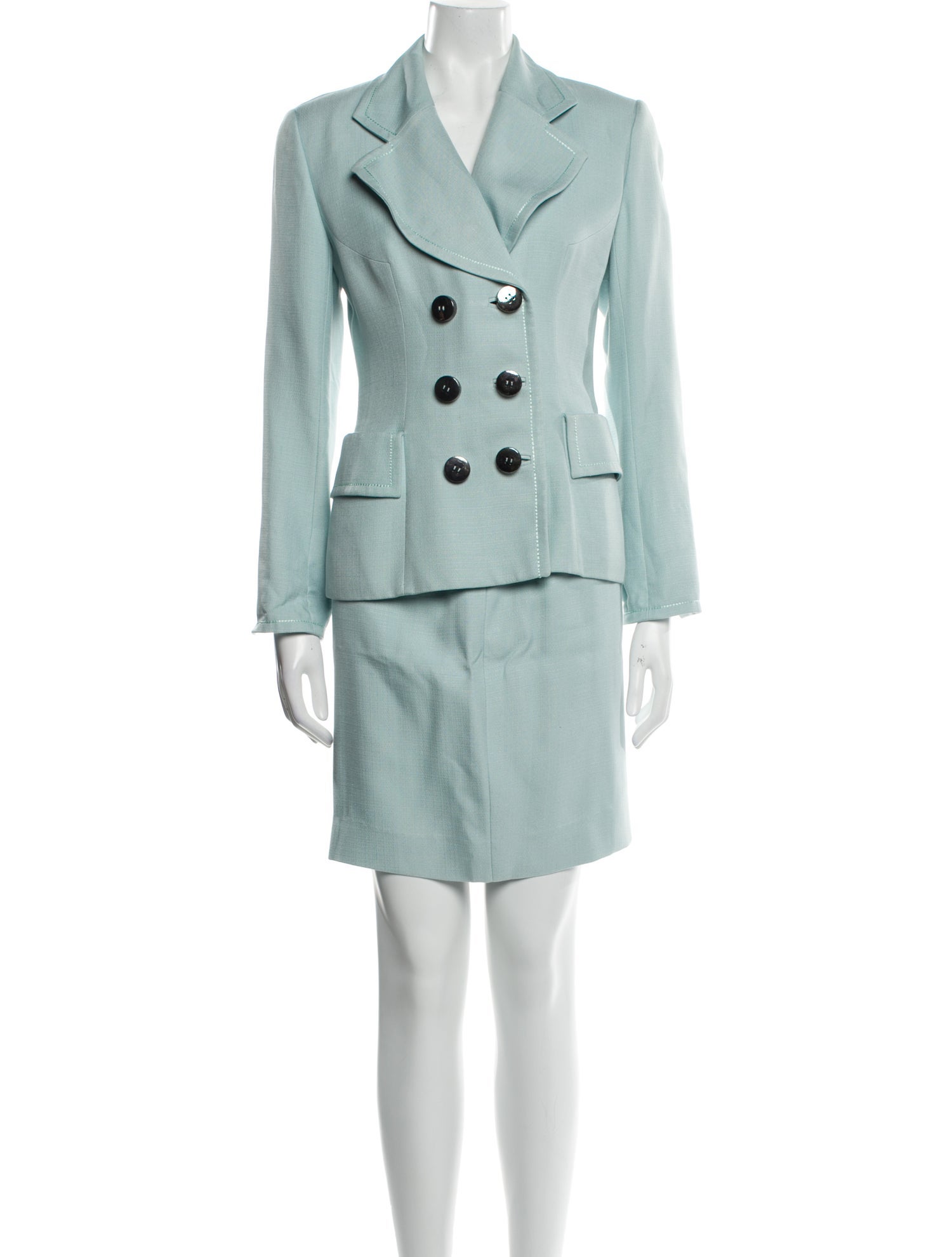 Christian Dior Late 1980's - Early 1990's Skirt Suit