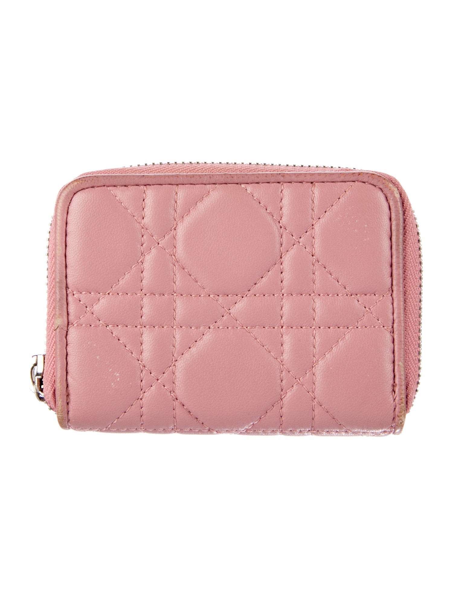 Christian Dior Cannage Pattern Leather Wallet