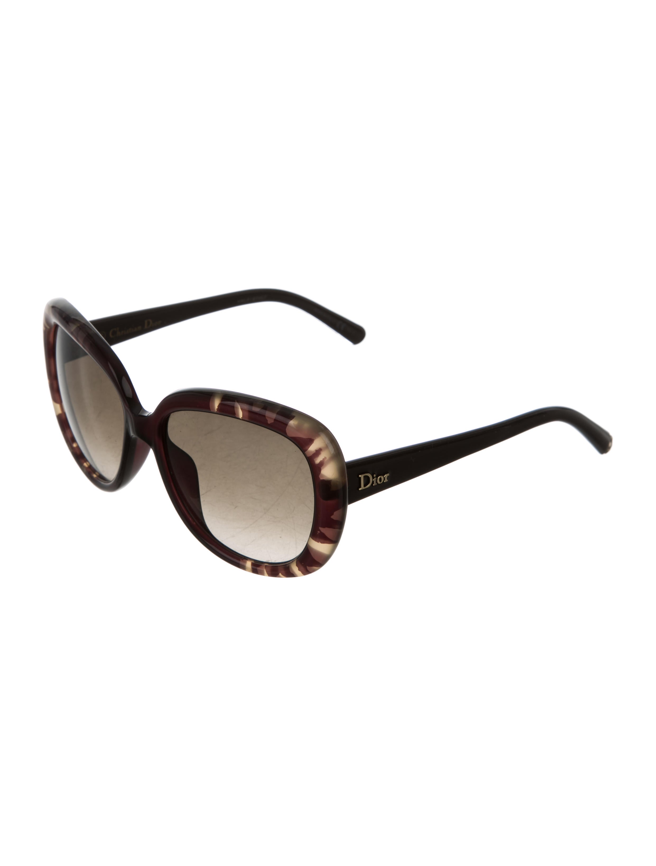 Christian Dior Dior Tie Dye 1 Sunglasses - Brown Sunglasses