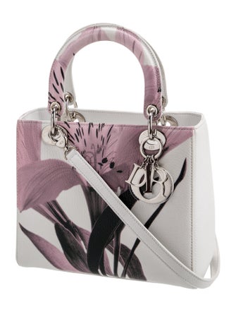 Christian Dior Leather Lady Dior Medium