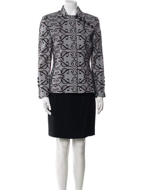 Christian Dior Printed Skirt Suit