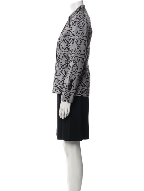 Christian Dior Printed Skirt Suit